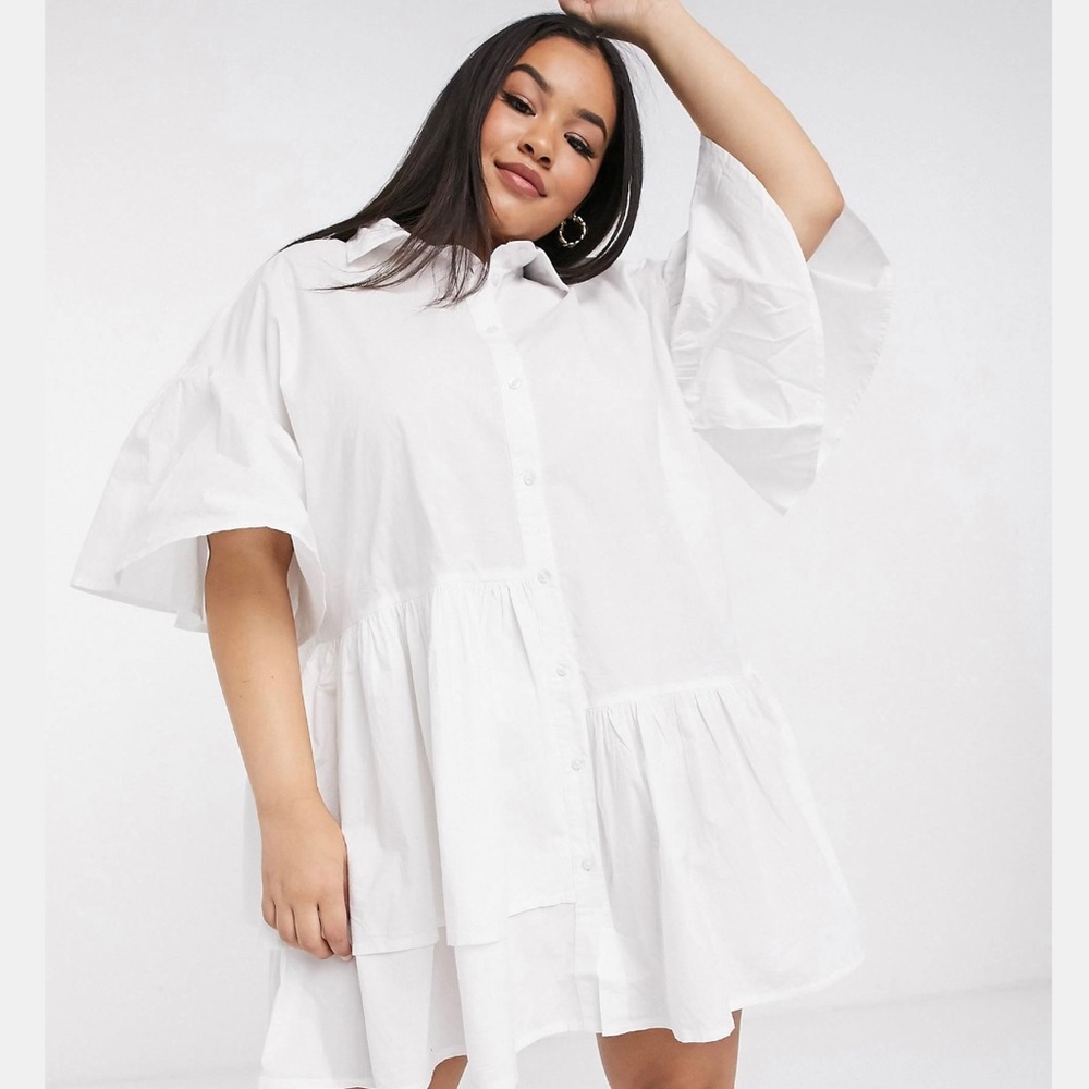 ASOS Asymmetrical Shirt Dress